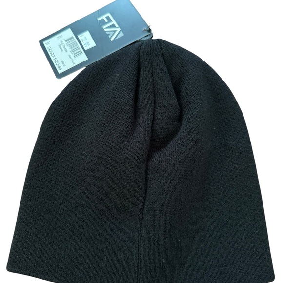 FXR Gear FTA Full Throttle Beanie Cap Classic Skull Fit Knit Hat in Black Unisex - Picture 3 of 3